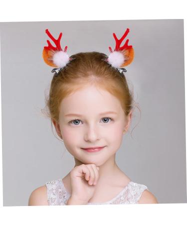 Angoily 2 Pairs Christmas Hair Clips Christmas Antler Hair Clip Billed Hair Clips Christmas Reindeer Antlers Headband Hair Clips Hair Claw Clips for Girls Women Hair Flannel Animal Ear - Buy Online on GoSupps.com