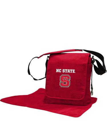 Lil Fan Diaper Messenger Bag, NCAA College North Carolina State Wolfpack