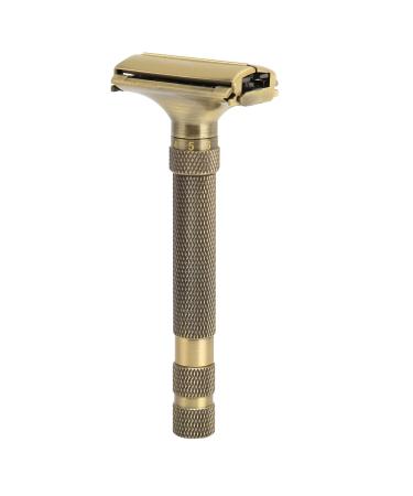 ZJchao Double Edge Security Razor - Reusable Portable Beard Cutter for Men & Women - Long Grip Designed for Precision Shaving - Buy Online on GoSupps.com