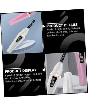 DOITOOL Eyelash Curler Lash Curling Tools Lash Tool Beauty Salon Supplies Electric Tool Eyelash Beauty Tool Power Tools Electric Lash Curler Abs Miss Curling Iron Mini White - Buy Online on GoSupps.com