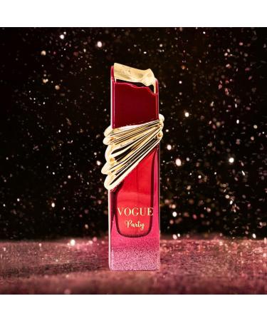 Maison Alhambra Vogue Party Eau De Parfum Spray 100ML (3.4 OZ) Long Lasting Sweet Floral Inviting. Fruity Floral Vanilla Almond - Buy Online on GoSupps.com