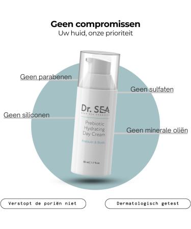 Doctor Sea Cosmetics LTD DR SEA Moisturizing Day Cream with Prebiotics Retinol and Biotin AntiAging & Protective Mature Normal to Dry Skin 50 ml - Buy Online on GoSupps.com