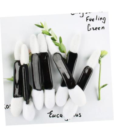 OHPHCALL 50pcs Women s Suits Makeup Blending Sponge Eyeshadow Brush Kit Eye Shadow Stick Double Sided Miss M White - Buy Online on GoSupps.com