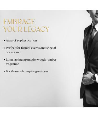 The Legend Perfume For Men - 100 ml | Long Lasting Eau De Parfum | Premium Perfume | Fresh Spicy Fragrance | EDP Scent for men | Premium Perfume - Buy Online on GoSupps.com