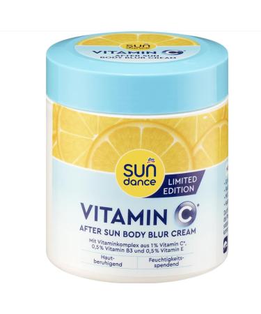 SunDANCE After Sun Cream with Vitamin C blur cream moisturizer 200 ml