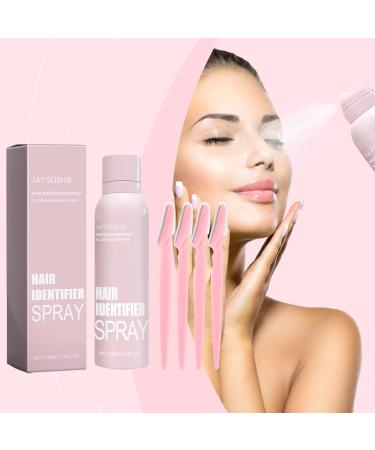 SKINBODY Hair Identifier Spray for Facial Shaving face Spray for All Skin and Hair Types Women Grooming Tool