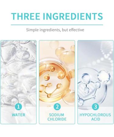 YLBHYIRSJF Hypochlorous Acid Face and Skin Spray Safe for use on Acne Prone Skin Soothing Facial Spray Hydrating Face Mist Skin Care Products for Sensitive Skin 3 Pcs - Buy Online on GoSupps.com
