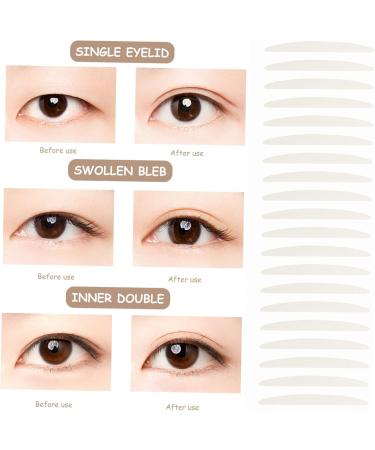 Beavorty 40 Sheets Double Eyelid Sticker Double Sided Tape Eyelid Tape for Hooded Eyes Beauty Supplies Tool - Buy Online on GoSupps.com