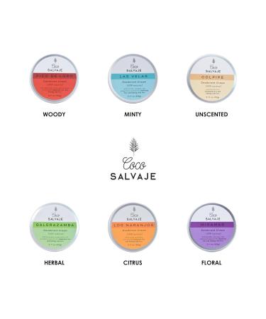 Natural Deodorant for Women & Men | Aluminum Free Deodorant with Magnesium | Non toxic Vegan Hypoallergenic and Pregnancy Safe | Clean Organic Ingredients | 2.11oz LAS VELAS (Minty) - Buy Online on GoSupps.com