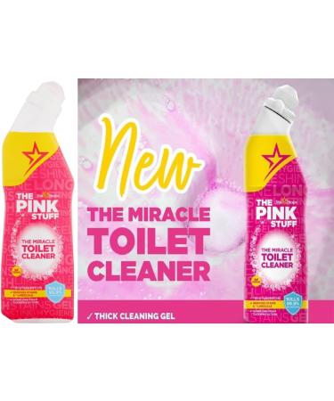 The Pink Stuff for Household cleaning bundle: Floor Cleaner Multipurpose spray Cream Cleaner Window & Glass spray Toilet Cleaner 5 pieces Set + for you: Organza Small Bag - Buy Online on GoSupps.com
