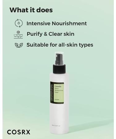 Cosrx Centella Water Toner - Alcohol-Free, 5.07 fl. oz (150ml) | Soothing & Hydrating - Buy Online on GoSupps.com