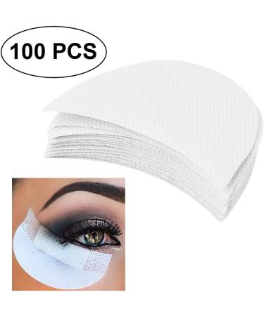 jweemax 100pcs Disposable Eyeshadow Pad Eye Shadow Shields Grafting Eyelashes Protector Pads Tapes Makeup Tools white - Buy Online on GoSupps.com