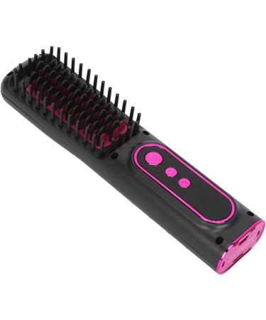 Rechargeable Cordless Hair Straightener Brush | HURRISE Fast Heating Frizz Control Comb - Ergonomic Design for Effortless Straightening - Buy Online on GoSupps.com