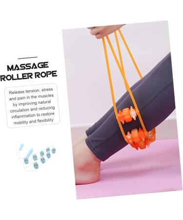 Lurrose 3-Piece Roller Ball Massage Stick Set - Wooden Muscle Scooter & Shoulder Massager for Deep Tissue Relief - Premium Handheld Device for Legs & Back - Buy Online on GoSupps.com