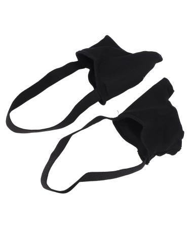 Bunionette Sleeve Eliminate Bunion Corrector Black Bunion Corrector For Waiters Bunionette Sleeve Black For Genetic Tests Soreness Stretchy Soft Retail Workers Black (L)