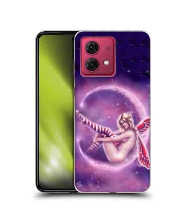 Head Case Designs Officially Licensed Tiffany Tito Toland-Scott Peppermint Fairies Soft Gel Case Compatible With Motorola Moto G84 5G Motorola Moto G84 5G Peppermint