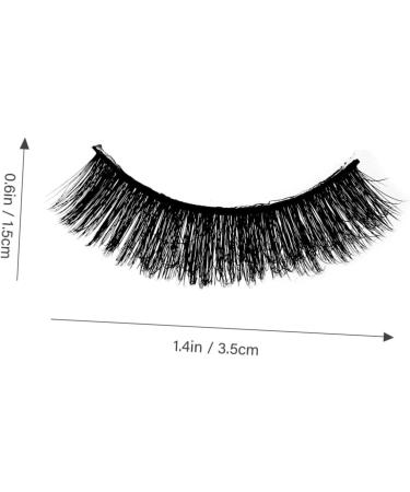 SEWOART Natural Women Lashes 10 Pairs Fake eyelashes fiber 7d European and American Russia Natural Strip Lashes - Buy Online on GoSupps.com