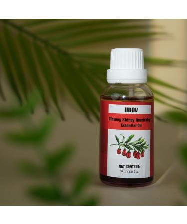 Buy Ginseng Goji Berry Massage Oil for Men | Enhanced Endurance & Strength | Natural Plant Extracts | 1oz/30ml | International Shipping Available - Buy Online on GoSupps.com