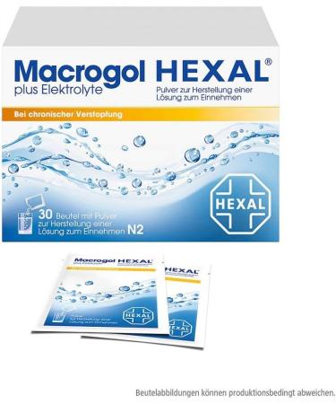 Buy Macrogol Hexal Plus Electrolyte 30 Pcs - International Shipping Available | Fast Delivery - Buy Online on GoSupps.com