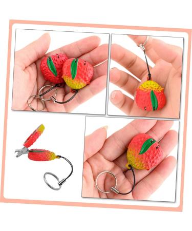 Beavorty Strawberry Nail Toddler Nail Clipper Fruit Nail Clippers for Women toenail Clippers Mini Nail Clippers Portable Fingernail Clipper Child Stainless Steel Tool fold - Buy Online on GoSupps.com