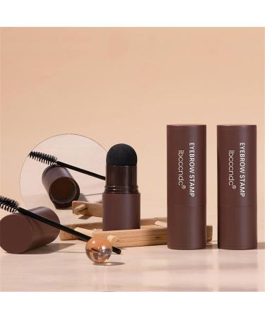Buy Mllkcao Eyebrow Powder Kit Waterproof Long-Lasting 2 Brushes Natural Brown (3-Pack) | International Shipping - Buy Online on GoSupps.com