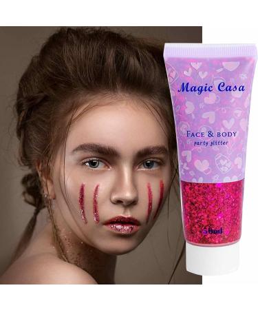  Jildouf Face glitter Fish Scale Glitter Liquid Eyeshadow - Shimmering Body Gel for Festival Art Party Halloween Long-lasting glitter Jildouf - Buy Online on GoSupps.com