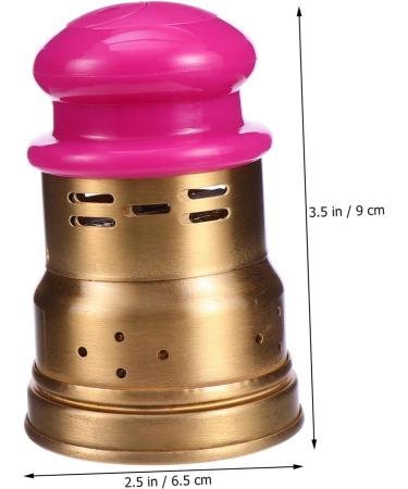 Homsfou Moxibustion Box Set - 2 Mini MoXA Pot Holders & Gear Holder - Copper Moxa Cone Holders - Ideal Moxibustion Device for Body Relief - Buy Online on GoSupps.com