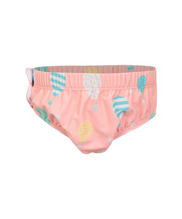 Mountain Warehouse Baby Swim Nappy - Lightweight with Soft Cotton Lining & Elastic Waistband for Boys & Girls - Best for Beach Pool Summer & Autumn Coral 3-6 Months 3-6 Months Coral
