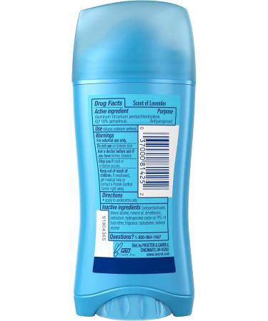 Secret Stick D odorant Anti-Transpirant Invisible - Parfum Lavande - 75 ml (Lot de 6) | Livraison Internationale - Buy Online on GoSupps.com