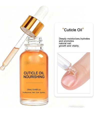 Huile r paratrice adoucissante pour cuticules 20 ml adoucissant pour manucure liquide adoucissant pour la peau dure formule nourrissante soin des ongles pour manucure maison (Nourish) - Buy Online on GoSupps.com
