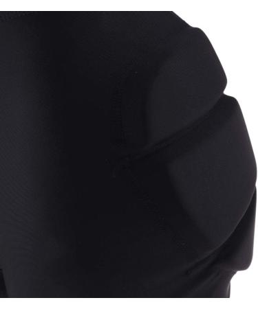 LIUHUO Hip Pad Protector Padded Shorts - Black Small for Ski, Roller Skating, Snow Crash - Tailbone & Butt Protection - Buy Online on GoSupps.com