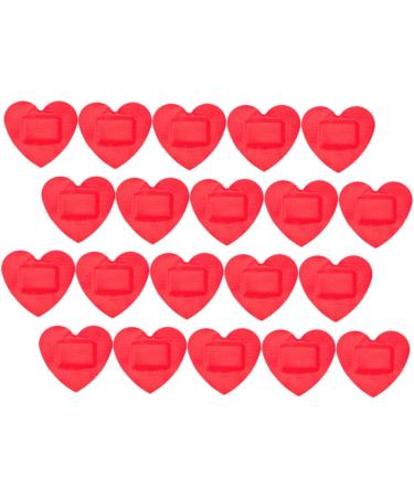 Buy Sosoport Heart Stickers - 90 Sheets Waterproof Hemostatic Patches for Bandaging | Bulk Red Stickers | 3.8x3.2cm | Fast International Shipping - Buy Online on GoSupps.com