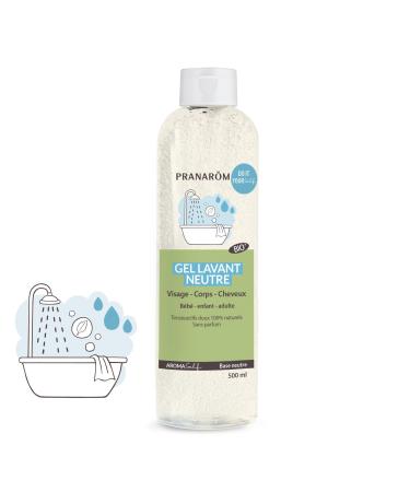 Pranar m Gel Lavant Neutre Bio Aromaself Visage - Corps - Cheveux 500 ml Base neutre 500 ml (Lot de 1)