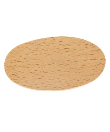 Oval Mustache Beard Shaving Massage Brush for Men | Wooden Handle Portable & Ideal Gift for Facial Hair Care - Buy Online on GoSupps.com