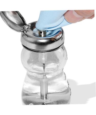  HAPINARY Set of 2 x 60ml Glass Nail Polish Remover Bottles for Gel Nail Polish - Leak-Proof and Sturdy - Buy Online on GoSupps.com