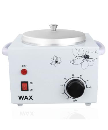 Flngr Professional Wax Warmer for Hair Removal,with 0-80C Temperature Control,Large Wax Pot Paraffin Facial Skin Body SPA Salon Equipment,Beauty Salon,Self-use,Gift