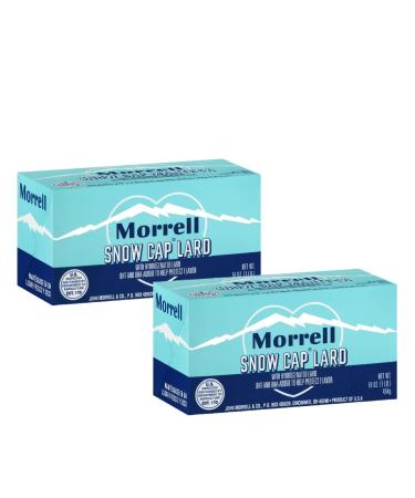 Morrell Snow Cap Lard 16 Oz (Pack of 2)