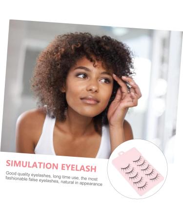 LALAFINA Magnetic False Eyelashes 5 Pairs Eyelash Natural False Lashes Magnetic Fake Makeup Lash 3d Affect Lashes Reusable Lashes Multi-layer Lashes 5d Curly Fiber Extend - Buy Online on GoSupps.com