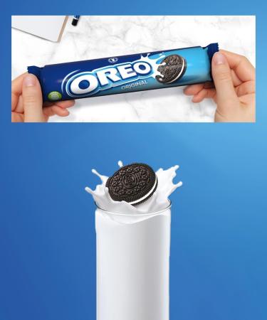 Oreo Biscuits Vanilla Flavour Pack of 16 (154 Gram) - Buy Online on GoSupps.com