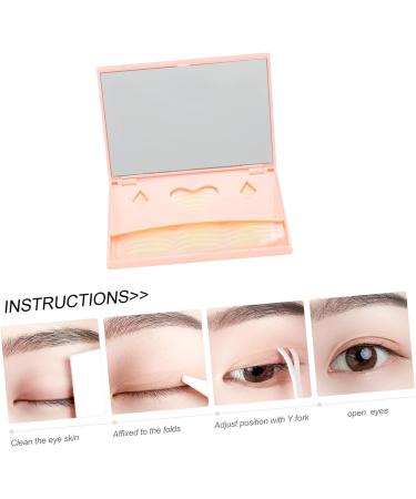 Beavorty Eye Makeup 240 Pairs makeup tape invisible tape tape beauty tools sticker Eye patch double eyelid Eye Lid Lift 1 count (Pack of 1) Pink - Buy Online on GoSupps.com