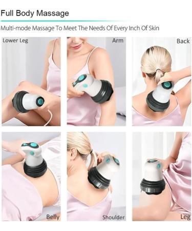 BYCUFF Electric Body Slimming Massager Handheld Infrared Massage Anti Cellulite for Arms Legs Hips Fat Remover EU Plug - Buy Online on GoSupps.com