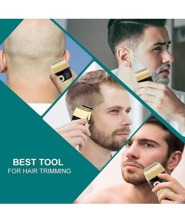 Surker Shavers for Men Electric Shaver Razor Cordless Professional Barber Shaver USB Rechargeable Wet/Dry Shaving(Gold)  - Buy Online on GoSupps.com