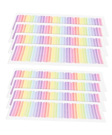 FRCOLOR 8 Sheets Traceless Wig Film Double Sided Adhesive Tape Hair Bands Hair Ribbon Wigs Double Sided Tape Toupee Lace Wig Tape Wig Adhesive Bald Cap Adhesive Glue Scalp Accessories