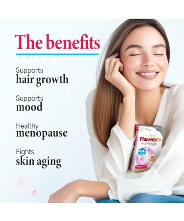LABO Nutrition Le Ageless Placenta 99 with Ceramides -Placenta Supplement with Collagen Peptides Oryza Ceramides -Skin Regeneration Hydration Anti-Aging Wrinkle Support Immune Health 60 Capsules - Buy Online on GoSupps.com