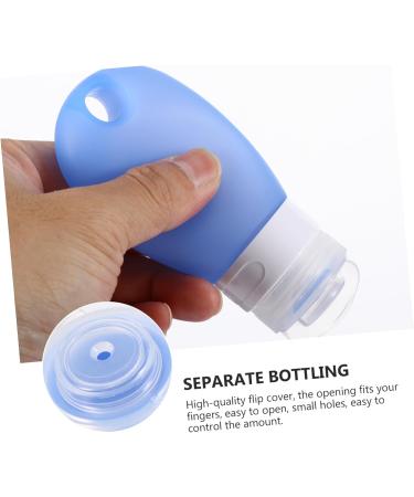 Beavorty 1 aboard buckle bottling travel lotion container Silicone Hand Cleaner Holder travel toiletries containers plastic to go containers silicone container mini Silica gel empty bottle - Buy Online on GoSupps.com