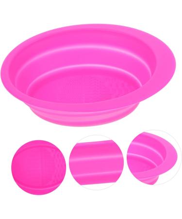Angoily Cleaning Pad Makeup Brush Scrubber Pad Silicone Makeup Applicator Makeup Brush Cleaner Pad Cleaning Tools Portable Washing Tool Cosmetic Brush Fold Silica Gel Wash Bowl - Buy Online on GoSupps.com