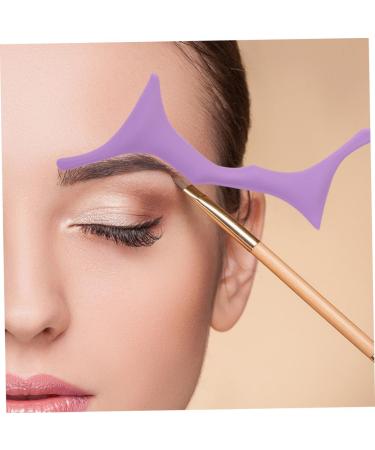  Didiseaon Didiseaon Eyebrow Stencils Forehead Shapers Eyeliner Pencils Eyeliner Stencils for the Eyes Eyeliner Pencil Kit for Dyeing Eyebrows Eyebrow Shaper Purple Silica Gel - Buy Online on GoSupps.com
