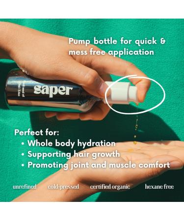 Premium Black Seed Oil Organic Cold Pressed Hexane Free Vegan | Supports Healthy Skin & Hair - Buy Online on GoSupps.com