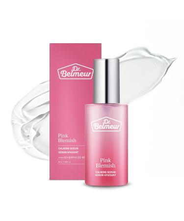 Pink Blemish Calming Serum (1.7fl oz) - Hydrating Soothing Korean Skin Care for Sensitive Skin. Vegan Hyaluronic Acid Niacinamide.