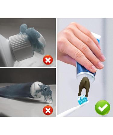 2 Pcs Pooping Dog Butt Toothpaste Topper Prank Toothpaste Caps Toothpaste Dispenser Toothpaste Squeezer Toothpaste Accessory Funny Prank Items for Halloween and Daily - Buy Online on GoSupps.com